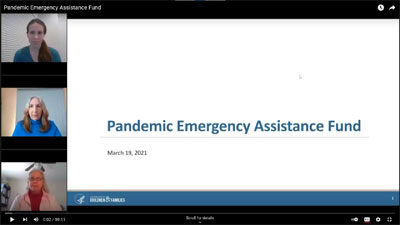 Pandemic Emergency Assistance Fund - YouTube