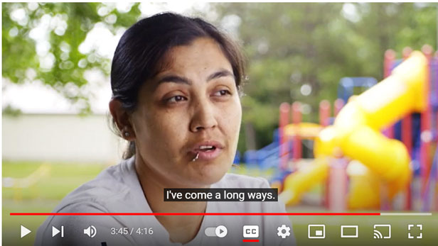  A program participant talking about her progress - YouTube