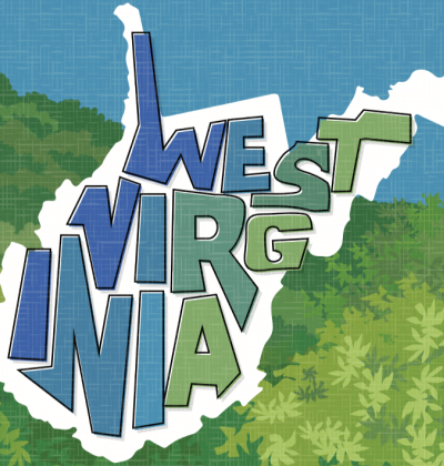 Graphic showing West Virginia.